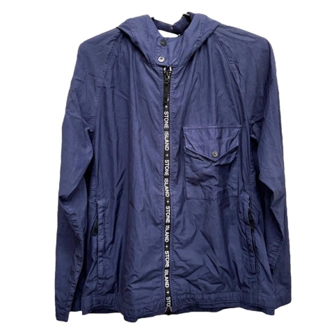 【STONE ISLAND/ストーンアイランド】 76154280 ナイロンジャケット ナイロン/ポリウレタン/キュプラ ネイビー メンズ【中古】【真子質店】【GD】【TMix】