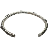 【CHROME HEARTS/クロムハーツ】 SBTバンド バングル シルバー925 18.9g ユニセックス【中古】【真子質店】【BL】【SKx】