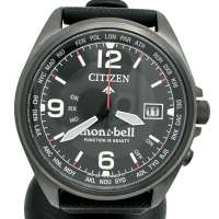 【CITIZEN/シチズン】 CB0177-31E モンベルコラボ プロマスター 腕時計 ステンレススチール/ラバー ソーラー電波 黒文字盤/黒ラバーベルト メンズ【中古】【真子質店】【GD】【MaMoT】