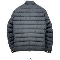 【MONCLER/モンクレール】 AMIOT/アミオ 68352 ショート　ライダース ダウンジャケット ダウン/ナイロン ブラック メンズ【中古】【真子質店】【GD】【Moxx】