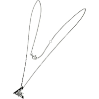 【LOUIS VUITTON/ルイ・ヴィトン】 ダイヤモンド推定0.05ct ネックレス ヴォルトワンPM 1PD K18WGホワイトゴールド 18金 5.9g 45cm レディース【中古】【真子質店】【BL】【IMoSMo】