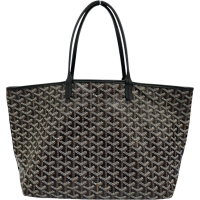 【GOYARD/ゴヤール】 サンルイPM  ADM120180 トートバッグ コーティングキャンバス 黒 レディース【中古】【真子質店】【BL】【ISYS】