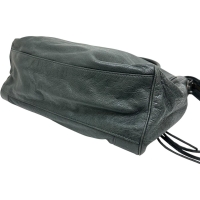 【BALENCIAGA/バレンシアガ】 クラシック ヴェロ  235216  2WAYバッグ ハンドバッグ レザー ブルーグレー革 レディース【中古】【真子質店】【BL】【KST】