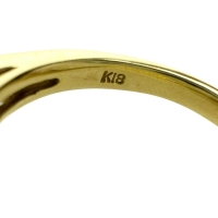 16号 エメラルド 0.41ct ダイヤモンド 0.80ct リング・指輪 K18ゴールド 18金 5.5g レディース【中古】【真子質店】【NN】【IIxx】