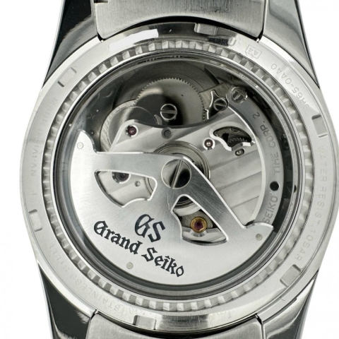 【SEIKO/セイコー】 SBGA001(9R65-0AA0) グランドセイコー 腕時計 ステンレススチール スプリングドライブ 銀文字盤/銀ベルト メンズ【中古】【真子質店】【GD】【TYDx】