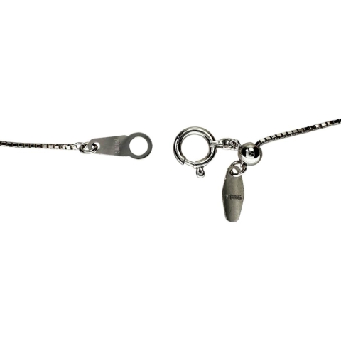 マルチカラー ダイヤモンド 1.00ct ネックレス K18WGホワイトゴールド 18金 5.8g 45cm レディース【中古】【真子質店】【NN】【MiMix】