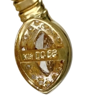 13号 トルネード ダイヤモンド 0.68ct ダイヤモンド 0.10ct リング・指輪 K18ゴールド 18金 8.4g レディース【中古】【真子質店】【NN】【IMaTx】