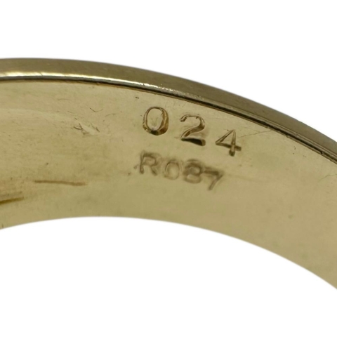 12号 ルビー 0.87ct ダイヤモンド 0.24ct リング・指輪 K18ゴールド 18金 6.1g レディース【中古】【真子質店】【NN】【KST】