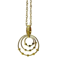 ダイヤモンド 0.10ct ネックレス K18ゴールド 18金 2.1g 40cm レディース【中古】【真子質店】【NN】【TKMo】