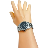 【TUDOR/チューダー/チュードル】 グラマー ダイヤ10Pインデックス 56000 腕時計 ステンレススチール 自動巻き/オートマ ブラック文字盤 メンズ【中古】【真子質店】【GD】【TxTS】