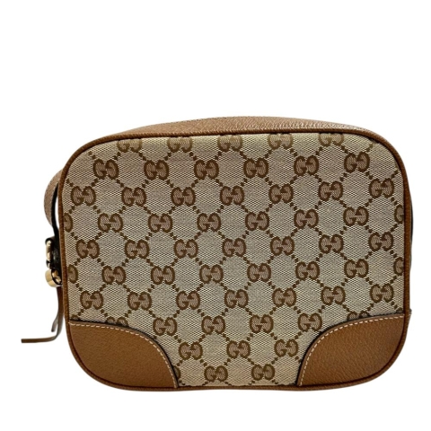 【GUCCI/グッチ】 387360 ブリー ショルダーバッグ GGキャンバス ベージュ/ブラウン レディース【中古】【真子質店】【BL】【Yxx】
