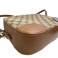 【GUCCI/グッチ】 387360 ブリー ショルダーバッグ GGキャンバス ベージュ/ブラウン レディース【中古】【真子質店】【BL】【Yxx】