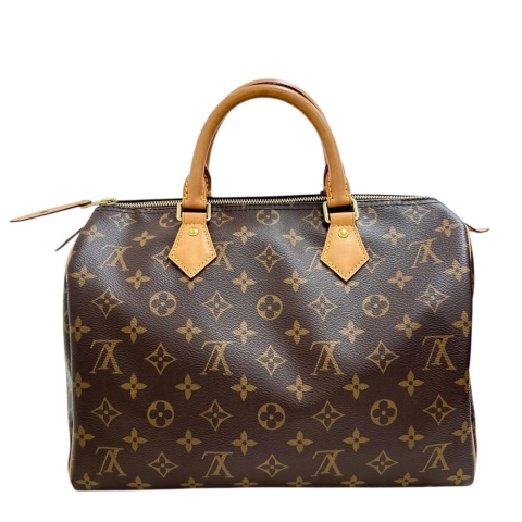 【LOUIS VUITTON/ルイ・ヴィトン】 スピーディ30 モノグラム M41526 ハンドバッグ モノグラムキャンバス ブラウン レディース【中古】【真子質店】【BL】【Ixxx】