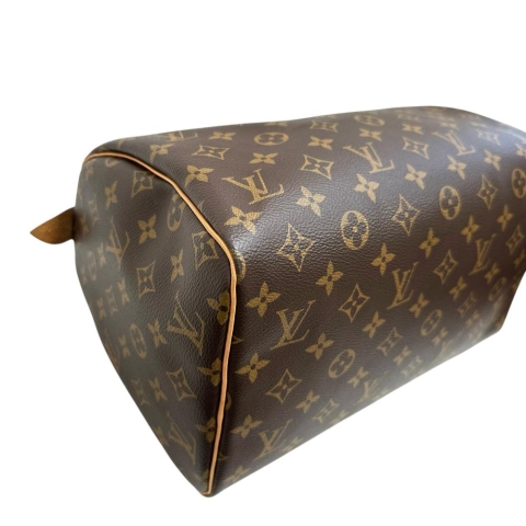 【LOUIS VUITTON/ルイ・ヴィトン】 スピーディ30 モノグラム M41526 ハンドバッグ モノグラムキャンバス ブラウン レディース【中古】【真子質店】【BL】【Ixxx】