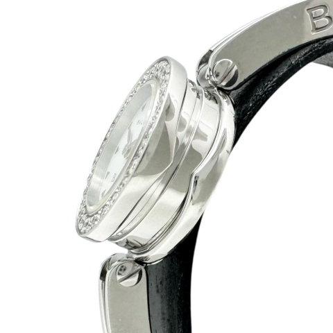 【BVLGARI/ブルガリ】 B-ZERO1 BZ22S 腕時計 ステンレススチール クオーツ ホワイト文字盤/シルバーベルト レディース【中古】【真子質店】【GD】【ITYMo】
