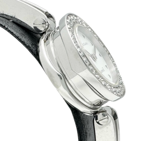 【BVLGARI/ブルガリ】 B-ZERO1 BZ22S 腕時計 ステンレススチール クオーツ ホワイト文字盤/シルバーベルト レディース【中古】【真子質店】【GD】【ITYMo】