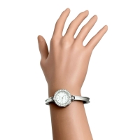 【BVLGARI/ブルガリ】 B-ZERO1 BZ22S 腕時計 ステンレススチール クオーツ ホワイト文字盤/シルバーベルト レディース【中古】【真子質店】【GD】【ITYMo】