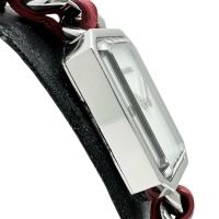 【CHANEL/シャネル】 プルミエール ロック H5313 限定1000本 腕時計 ステンレススチール/シェル クオーツ ホワイトシェル文字盤/赤革ベルト レディース【中古】【真子質店】【GD】【TxMoK】