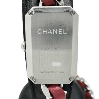 【CHANEL/シャネル】 プルミエール ロック H5313 限定1000本 腕時計 ステンレススチール/シェル クオーツ ホワイトシェル文字盤/赤革ベルト レディース【中古】【真子質店】【GD】【TxMoK】