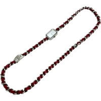 【CHANEL/シャネル】 プルミエール ロック H5313 限定1000本 腕時計 ステンレススチール/シェル クオーツ ホワイトシェル文字盤/赤革ベルト レディース【中古】【真子質店】【GD】【TxMoK】