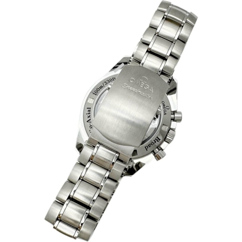 【OMEGA/オメガ】 スピードマスター ブロードアロー1957 321.10.42.50.01.001 裏スケルトン 腕時計 ステンレススチール 自動巻き/オートマ ブラック文字盤 メンズ【中古】【真子質店】【BL】【DTMoK】