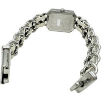【CHANEL/シャネル】 プルミエールL H1639 電池交換済 腕時計 ステンレススチール/レザー クオーツ シェル文字盤/ホワイト革ベルト レディース【中古】【真子質店】【GD】【IKxMo】