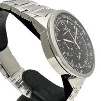 【IWC/インターナショナルウォッチカンパニー】 セミメカニカル クロノ IW372702 腕時計 ステンレススチール クオーツ 黒文字盤/シルバーバンド メンズ【中古】【真子質店】【GD】【TIDMo】