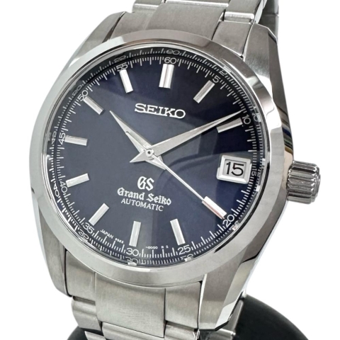 【SEIKO/セイコー】 グランドセイコー SBGR073(9S65-00B0) 裏スケ 腕時計 ステンレススチール 自動巻き/オートマ 紺文字盤 メンズ【中古】【真子質店】【GD】【TxSx】