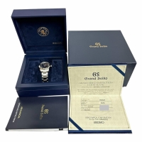 【SEIKO/セイコー】 グランドセイコー SBGR073(9S65-00B0) 裏スケ 腕時計 ステンレススチール 自動巻き/オートマ 紺文字盤 メンズ【中古】【真子質店】【GD】【TxSx】