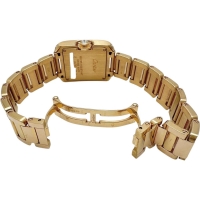 【CARTIER/カルティエ】 タンクアングレーズSM WT100002 腕時計 K18PGピンクゴールド クオーツ シルバー文字盤 レディース【中古】【真子質店】【BL】【TxTDx】
