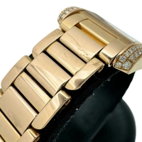 【CARTIER/カルティエ】 タンクアングレーズSM WT100002 腕時計 K18PGピンクゴールド クオーツ シルバー文字盤 レディース【中古】【真子質店】【BL】【TxTDx】
