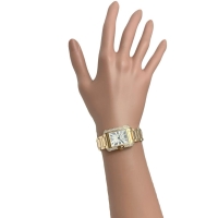 【CARTIER/カルティエ】 タンクアングレーズSM WT100002 腕時計 K18PGピンクゴールド クオーツ シルバー文字盤 レディース【中古】【真子質店】【BL】【TxTDx】