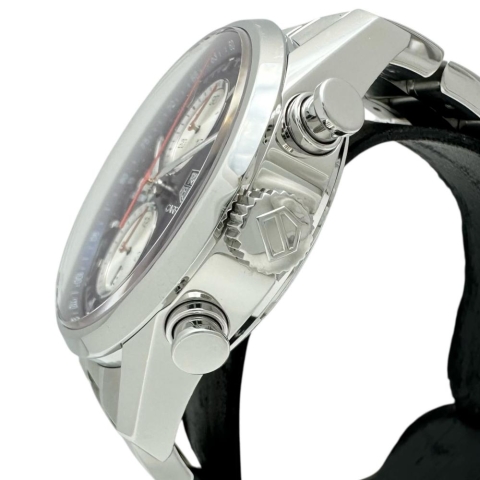 【TAG HEUER/タグホイヤー】 カレラ 富士スピードウェイ限定400本 CAR211B 裏スケルトン 腕時計 ステンレススチール 自動巻き/オートマ ネイビー文字盤 メンズ【中古】【真子質店】【GD】【ISxMa】