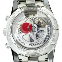 【TAG HEUER/タグホイヤー】 カレラ 富士スピードウェイ限定400本 CAR211B 裏スケルトン 腕時計 ステンレススチール 自動巻き/オートマ ネイビー文字盤 メンズ【中古】【真子質店】【GD】【ISxMa】