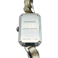 【CHANEL/シャネル】 プルミエール ロック H5583 3重ブレス 1000本限定 腕時計 ステンレススチール/レザー/ミラー クオーツ ゴールドミラー文字盤/ゴールド革ベルト レディース【中古】【真子質店】【GD】【IYYI】