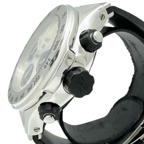【HUBLOT/ウブロ】 スーパーB クロノ MDM 1920.440.1 腕時計 ステンレススチール/ラバー 自動巻き/オートマ シルバー文字盤/黒ラバー メンズ【中古】【真子質店】【BL】【TSTY】