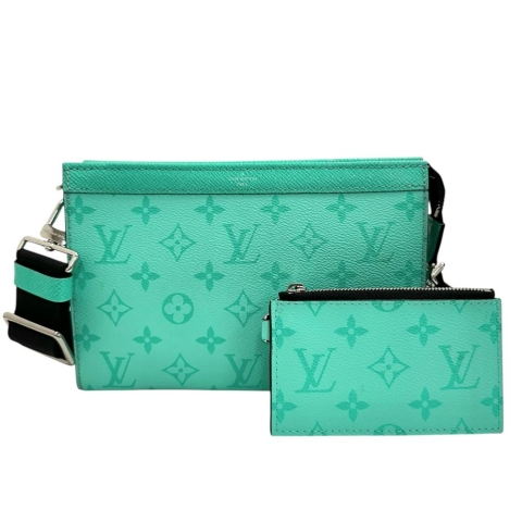 【LOUIS VUITTON/ルイ・ヴィトン】 M30934 ガストン ウェアラブルウォレット ショルダーバッグ/タイガラマ マイアミグリーン レディース【中古】【真子質店】【BL】【IKxx】