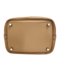 【HERMES/エルメス】 ピコタンロックPM ラッキーデイジー ハンドバッグ レザー ブラウン/ピンク レディース【中古】【真子質店】【BL】【MaMoTx】
