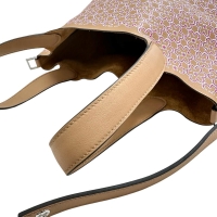 【HERMES/エルメス】 ピコタンロックPM ラッキーデイジー ハンドバッグ レザー ブラウン/ピンク レディース【中古】【真子質店】【BL】【MaMoTx】