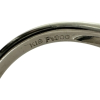 17号 ピンクサファイア 1.10ct ダイヤモンド 0.29ct リング・指輪 Pt900プラチナ/K18ゴールド 18金 7.5g レディース【中古】【真子質店】【NN】【KKx】