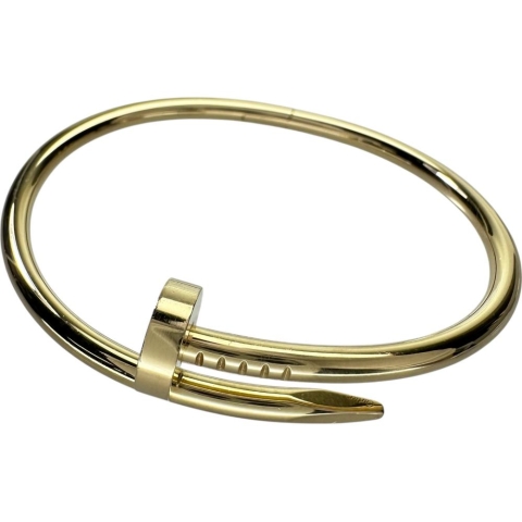 【CARTIER/カルティエ】 バングル ブレスレット ジュストアンクル クラシックモデル K18ゴールド 18金 32.0g 16cm 16 レディース【中古】【真子質店】【BL】【KSTx】