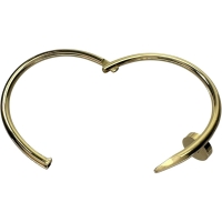 【CARTIER/カルティエ】 バングル ブレスレット ジュストアンクル クラシックモデル K18ゴールド 18金 32.0g 16cm 16 レディース【中古】【真子質店】【BL】【KSTx】