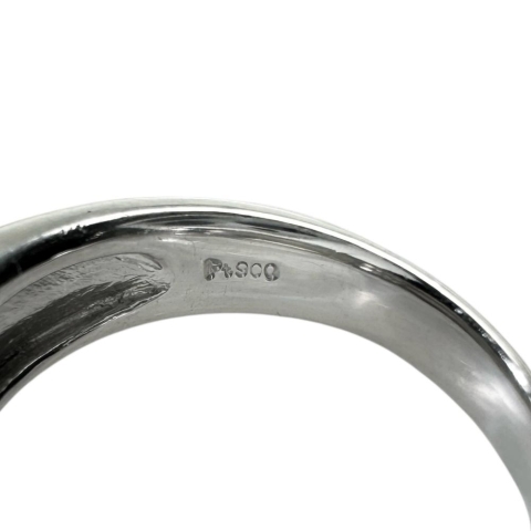 12.5号 ダイヤモンド 0.30ct リング・指輪 Pt900プラチナ 9.1g レディース【中古】【真子質店】【NN】【YYx】
