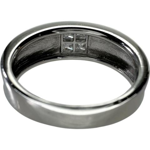 12.5号 ダイヤモンド 0.30ct リング・指輪 Pt900プラチナ 9.1g レディース【中古】【真子質店】【NN】【YYx】