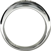 14.5号 グラデーションカラーサファイア 1.53ct ダイヤモンド 0.04ct リング・指輪 K18WGホワイトゴールド 18金 4.8g レディース【中古】【真子質店】【NN】【YxMo】