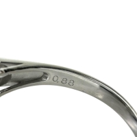 12号 ダイヤモンド(推定FLY-SI1程度） 1.078ct ダイヤモンド 0.88ct リング・指輪 Pt900プラチナ 5.5g レディース【中古】【真子質店】【NN】【IKYx】
