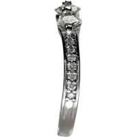 10号 ダイヤモンド 0.31ct ダイヤモンド 0.197ct ダイヤモンド 0.07ct リング・指輪 Pt900プラチナ 3.6g レディース【中古】【真子質店】【NN】【MaSY】