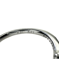 10号 ダイヤモンド 0.31ct ダイヤモンド 0.197ct ダイヤモンド 0.07ct リング・指輪 Pt900プラチナ 3.6g レディース【中古】【真子質店】【NN】【MaSY】
