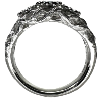 12号 パライバトルマリン 0.24ct リング・指輪 Pt900プラチナ 10.2g レディース【中古】【真子質店】【NN】【KST】