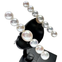 アコヤ真珠 4.0～5.2mm ピアス K14WGホワイトゴールド 14金 1.8g レディース【中古】【真子質店】【NN】【MoMo】